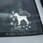 Brittany Car Window Sticker
