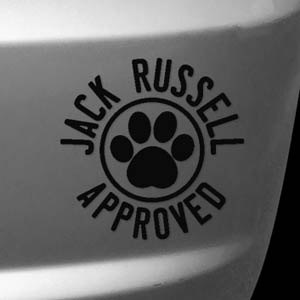 Jack Russell Car Sticker