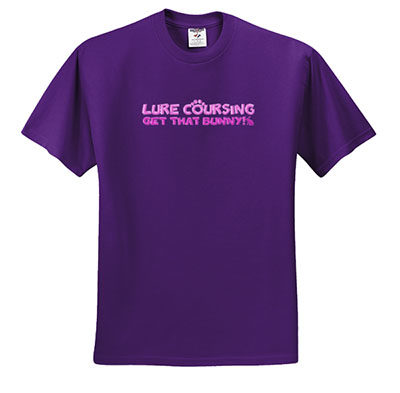 Embroidered Lure Coursing Tshirts