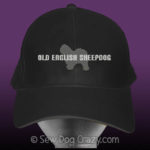 Embroidered Old English Sheepdog Hat