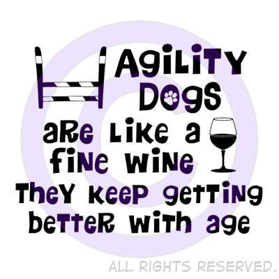 Old Agility Dogs Shirt
