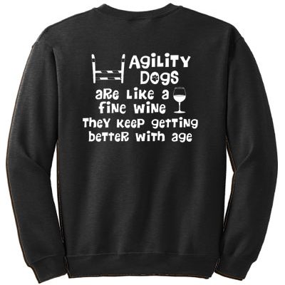 Agility Wine Sweatshirt