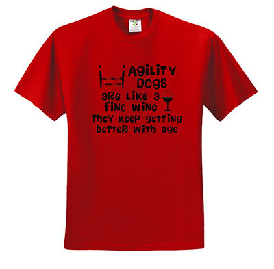 Fine Wine Agility T-shirt