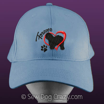 Old English Sheepdog Embroidered Hat