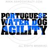 Portuguese Water Dog Agility Shirts