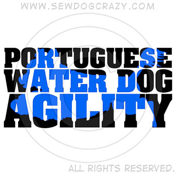 Portuguese Water Dog Agility Shirts