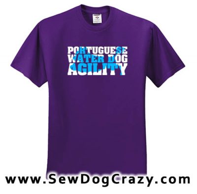 Portuguese Water Dog Agility TShirts
