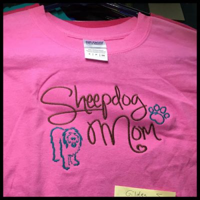 Old English Sheepdog Mom Shirts