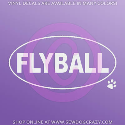 Flyball Car Window Sticker
