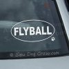 Flyball Car Window Sticker