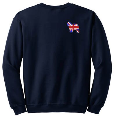 Union Jack Old English Sheepdog Sweatshirt