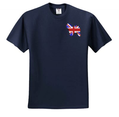 Union Jack Old English Sheepdog T-Shirt