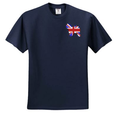 Union Jack Old English Sheepdog T-Shirt