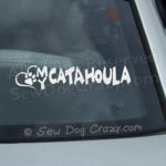 Love My Catahoula Car Window Sticker