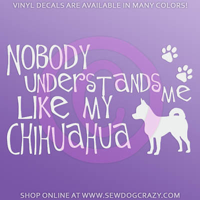 Funny Chihuahua Car Stickers