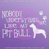 Funny Pit Bull Car Sticker