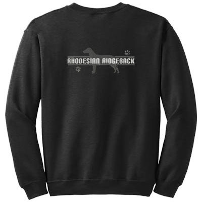 Embroidered Rhodesian Ridgeback Sweatshirt