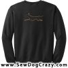 Rhodesian Ridgeback Dog Sports Sweatshirt