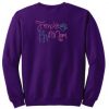 Embroidered French Bulldog Mom Sweatshirt