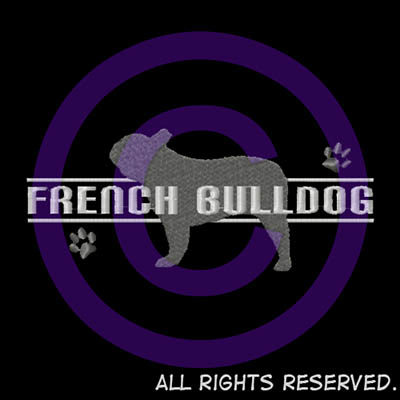 Embroidered French Bulldog Shirts