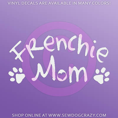 French Bulldog Mom Stickers