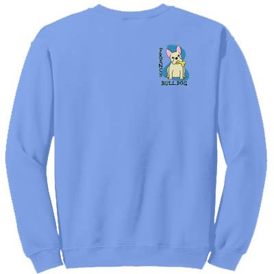 Embroidered French Bulldog Sweatshirt