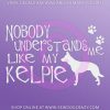 Funny Kelpie Car Sticker