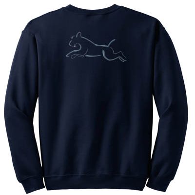 Kerry Blue Terrier Agility Sweatshirt