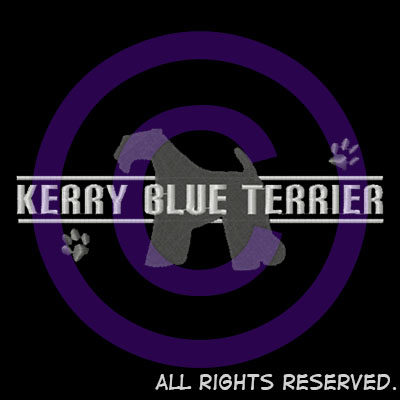 Embroidered Kerry Blue Terrier Shirts