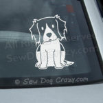 Kooikerhondje Car Window Sticker