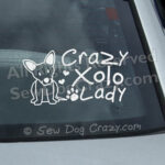 Crazy Xolo Lady Car Decals