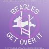 Beagle Agility Car Decal