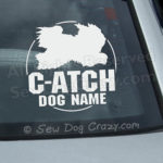 Tibetan Terrier Agility Title Sticker