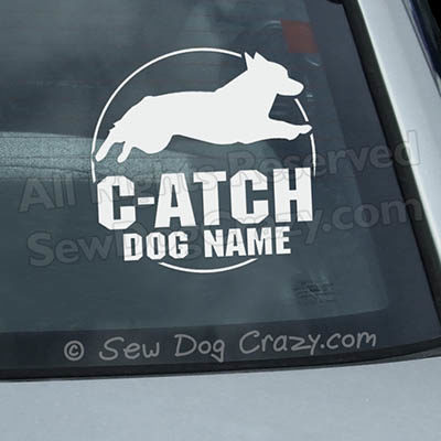 Vallhund Agility Title Decal