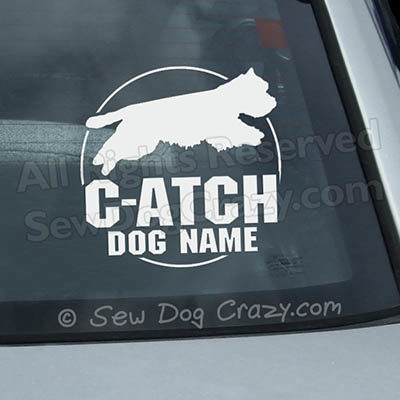 Westie Agility Title Car Sticker