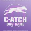 Custom Smooth Collie Agility Sticker
