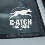 Smooth Collie Agility Title Car Sticker