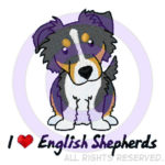 Cartoon English Shepherd Shirts