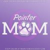 Pointer Mom Car Decal