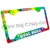 Scent Work License Plate Frame
