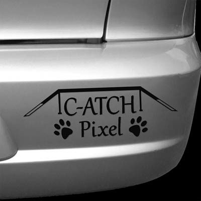 Custom Dog Agility Car Sticker