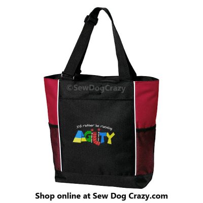 Embroidered Agility Tote Bags