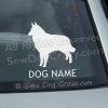 Custom Tervuren Car Window Sticker