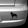 Custom Tervuren Car Decal