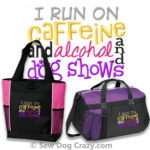 Embroidered Dog Show Bags