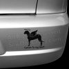 Custom Angel Irish Wolfhound Car Decal