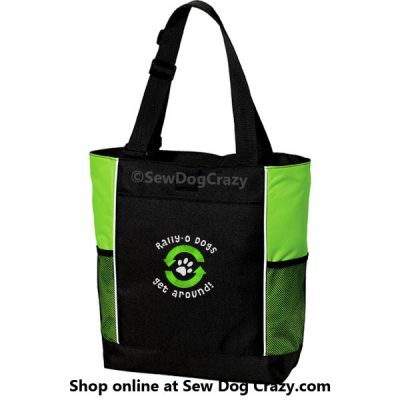 Embroidered Rally Obedience Tote Bag
