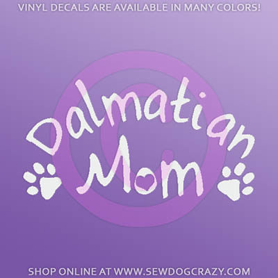 Dalmatian Mom Decals