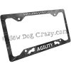 Sheltie Agility License Plate Frame