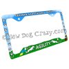 German Shorthaired Pointer Agility License Plate Frame
